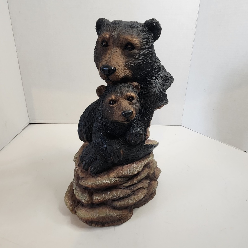 Second Nature Design Call of the Wild Watchful Eye Bear Figurine 17013 2008 Vtg